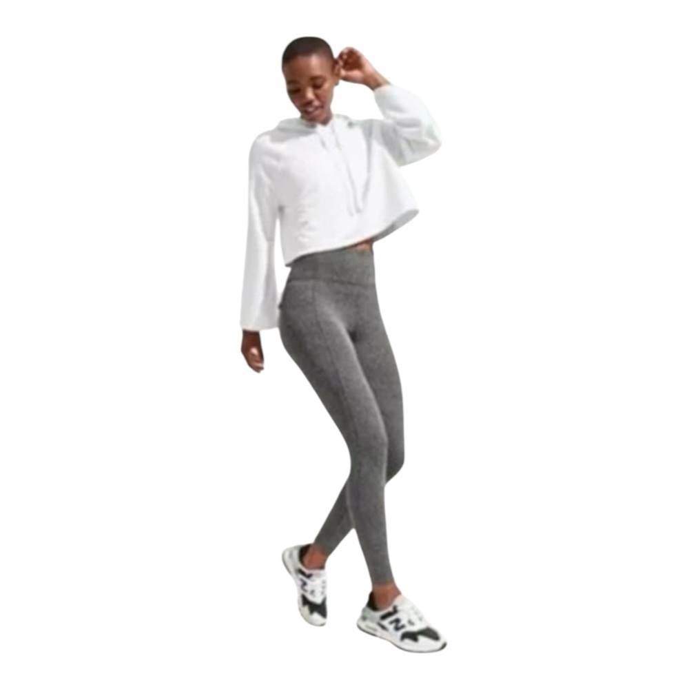 Athleta Delancey Herringbone Tight. 2 Zip Rear Pockets. 1 Waistband Pocket